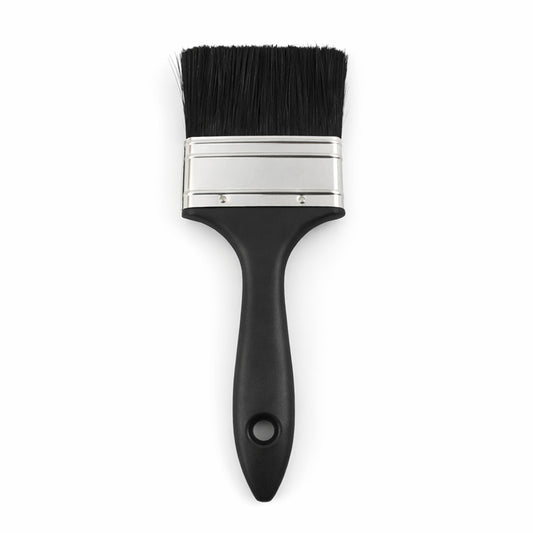 3 inch brush for detailing work when grp roofing on a white background