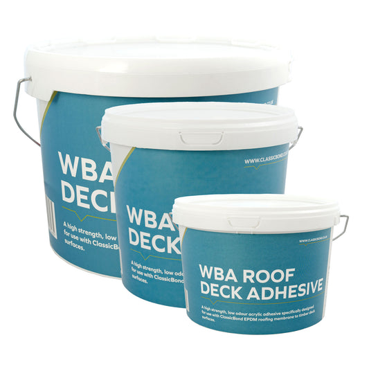 water based deck adhesive for epdm rubber roofing