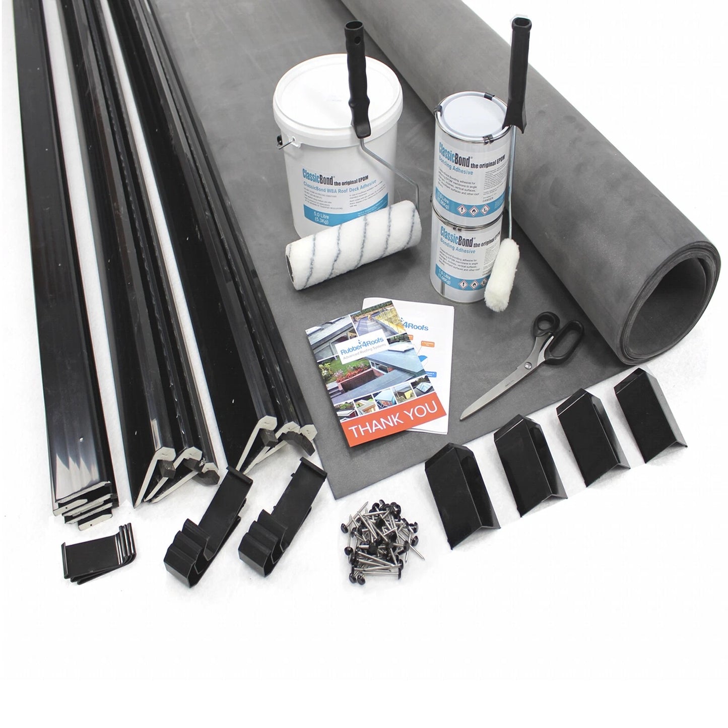 ClassicBond EPDM Rubber Roofing Kit for Freestanding Garages