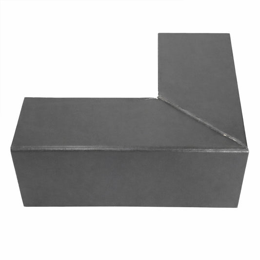 arboflex drip edge corner on a white background