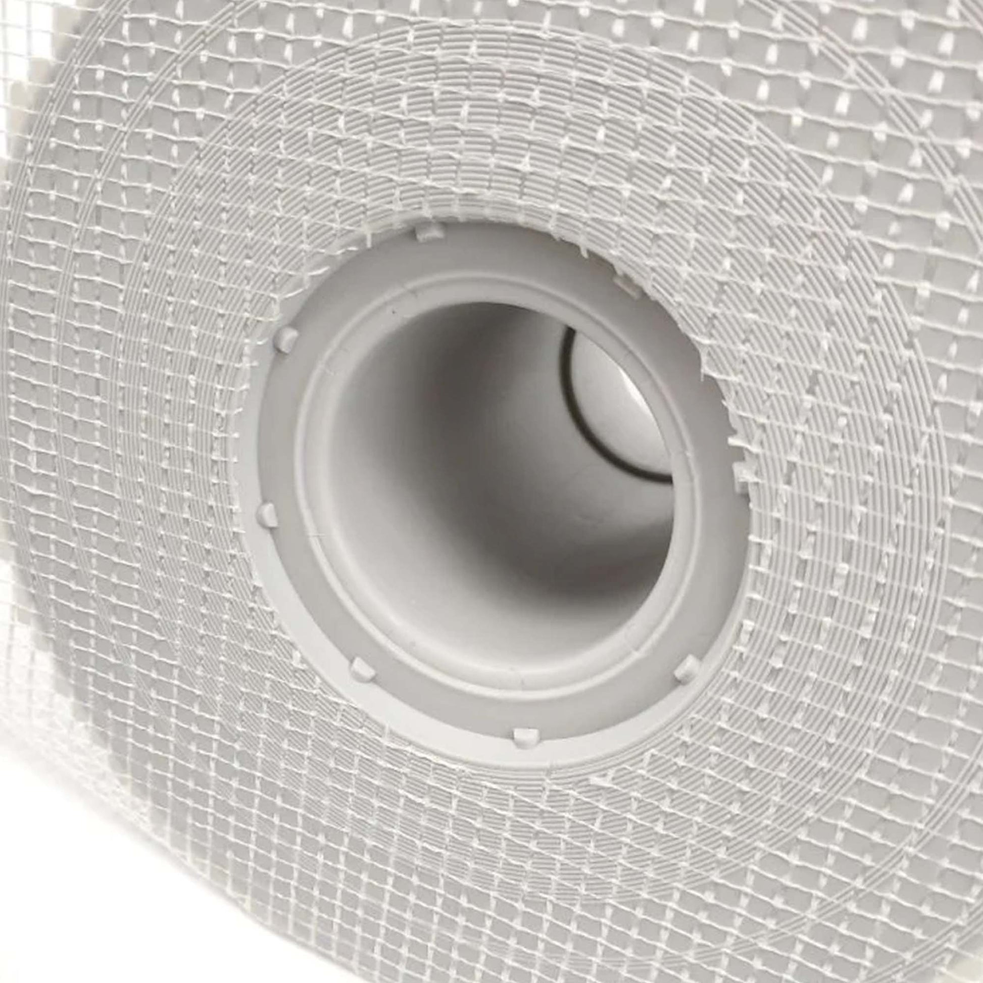 close-up of grp internal drain outelt