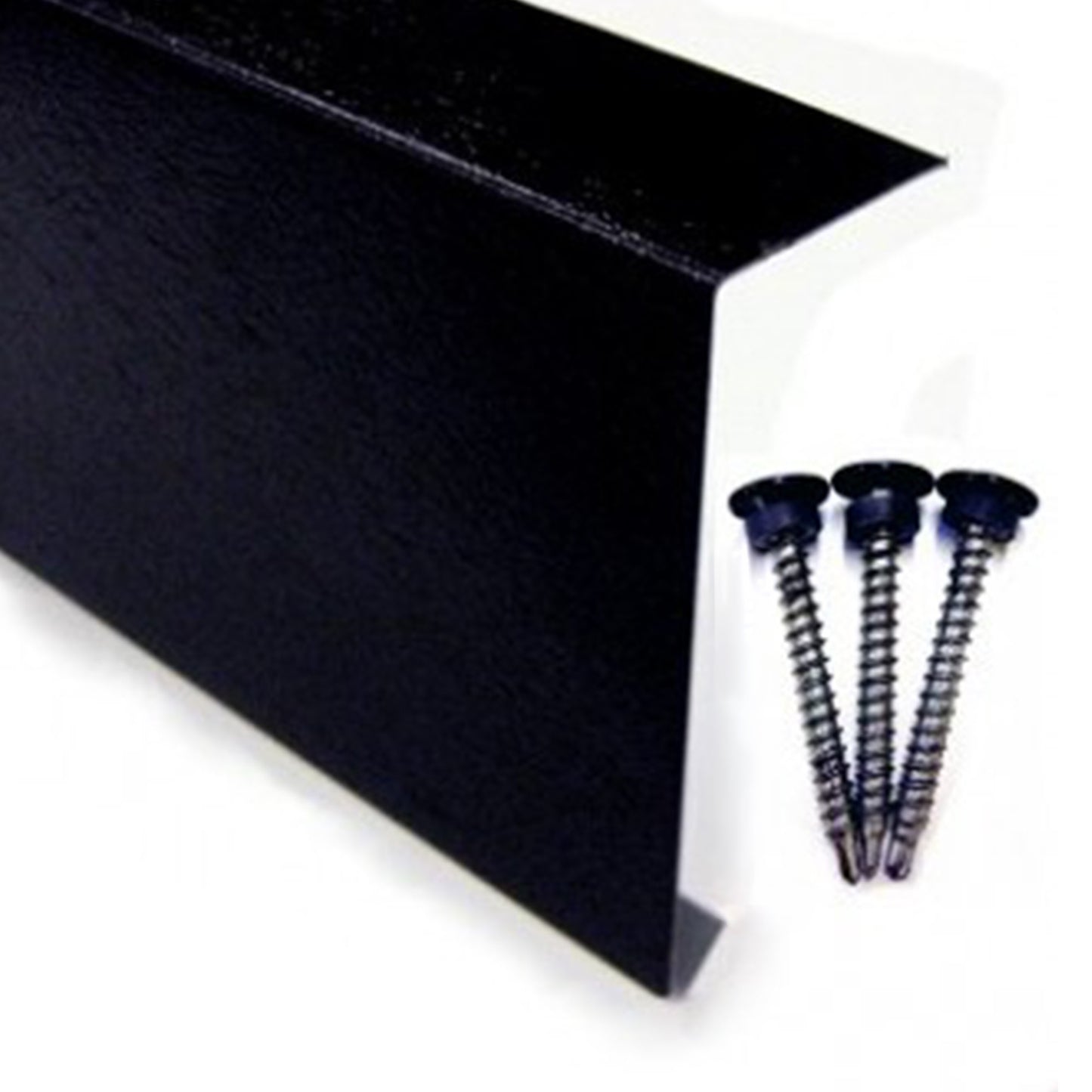 metal edge trim for rubber roofing with 3 screws