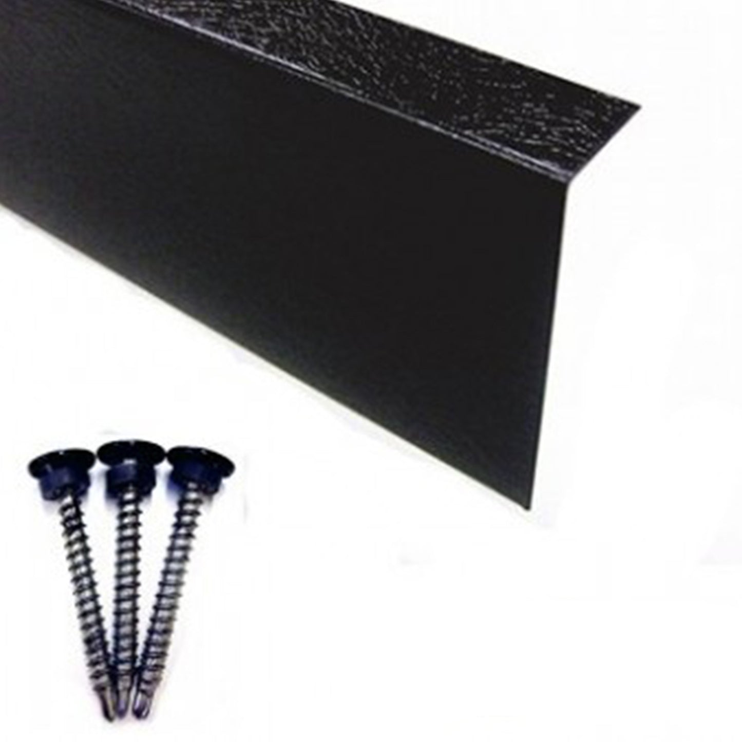 metal edge trim for sheds with rubber roofs