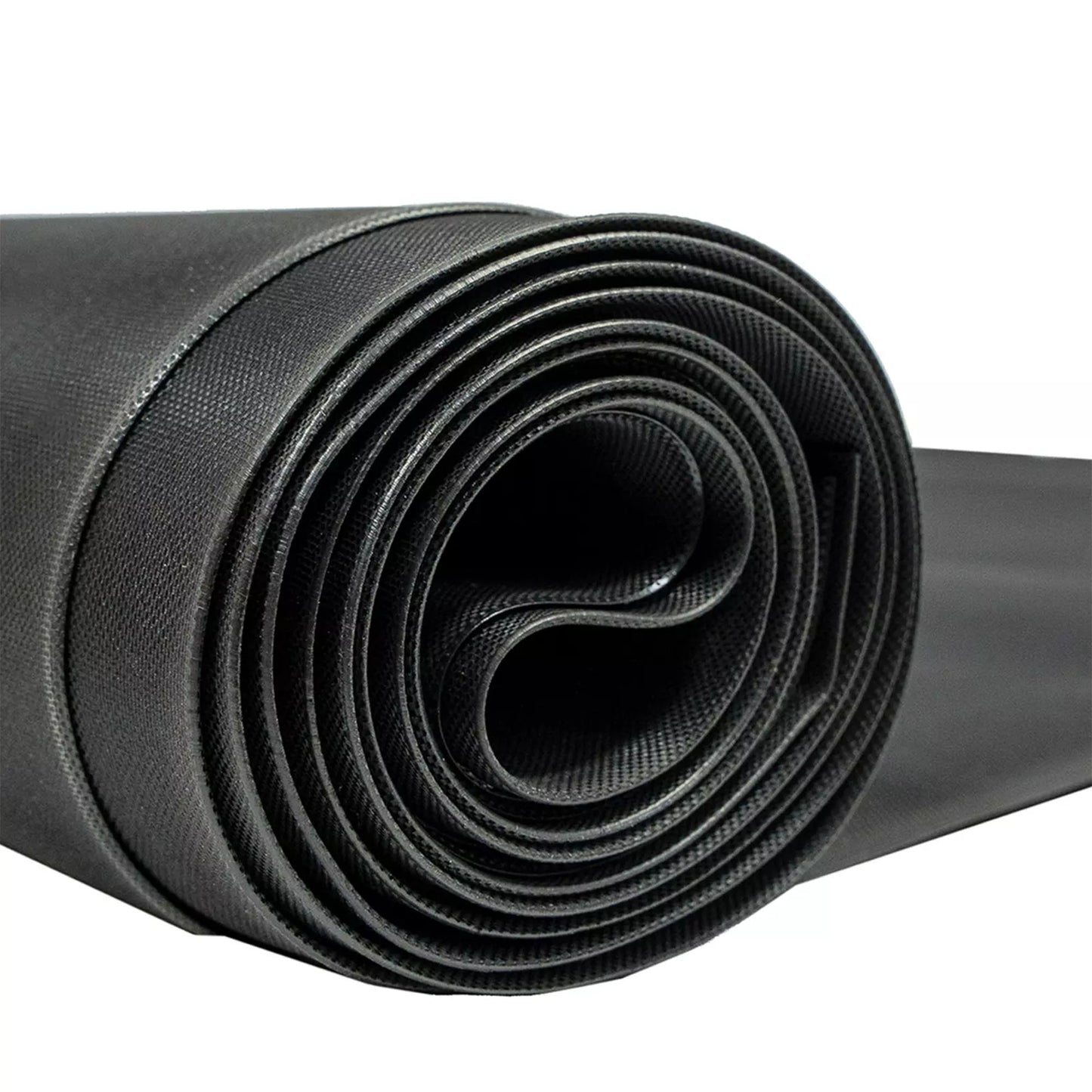 roll of black skyguard epdm rubber roofing membrane