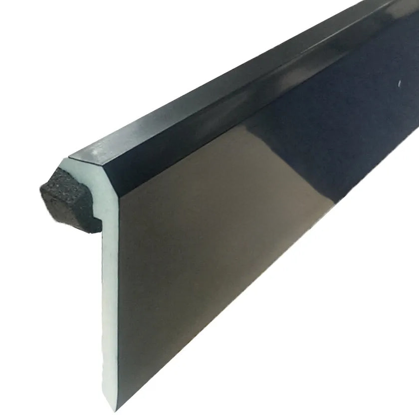 Sure edg ekerb trim for rubber roofing. Edge trim with built in upstand in black